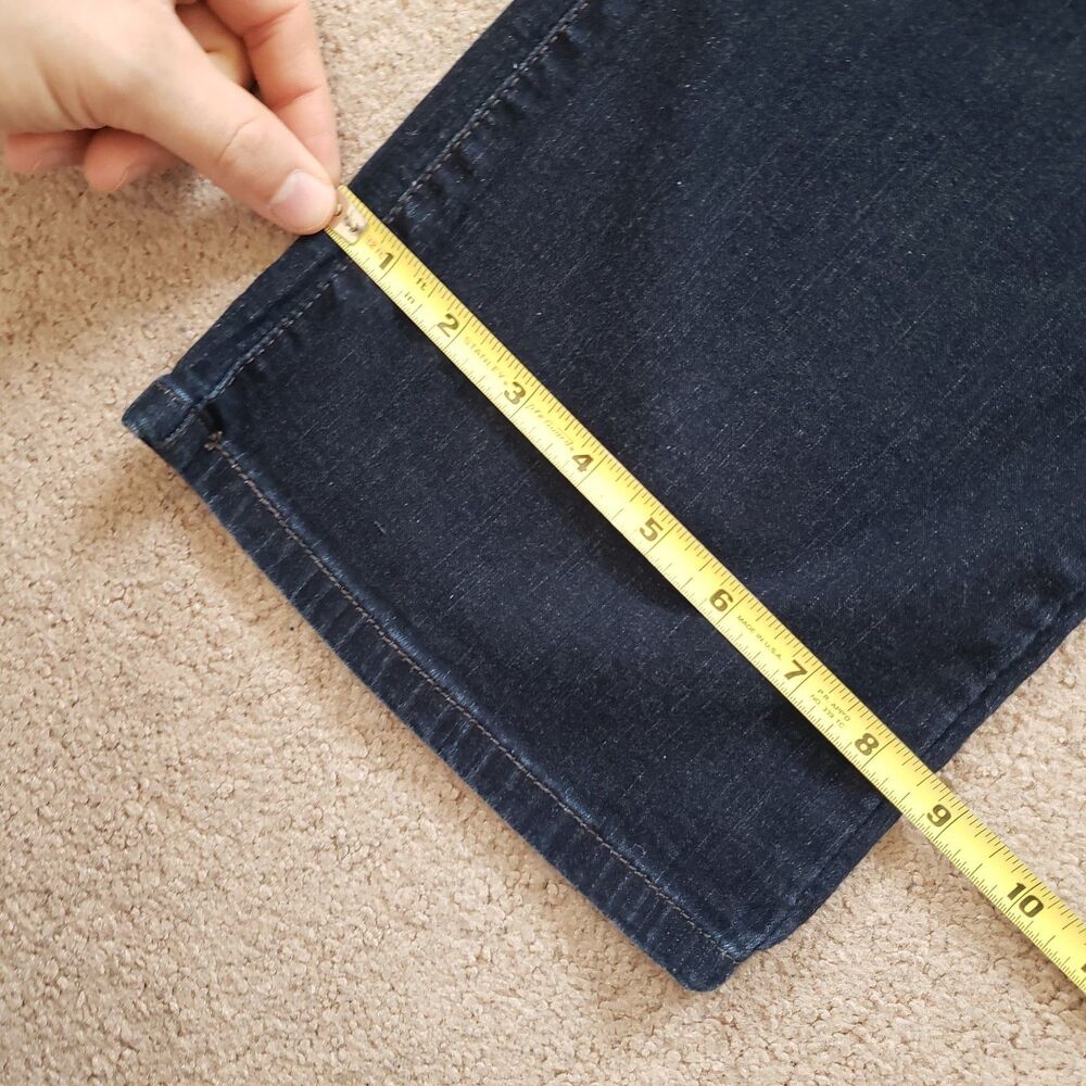 Vintage Y2k Levi's 512 Perfectly Slimming Boot Cut Jeans Dark Wash Size 6 S - Picture 10 of 11
